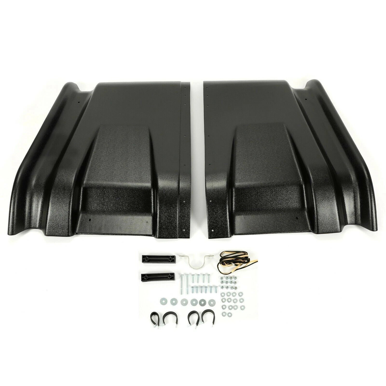 Clear Flip Front Windshield + Black Hard Top Roof for Honda Pioneer 700 (2014–2025)
