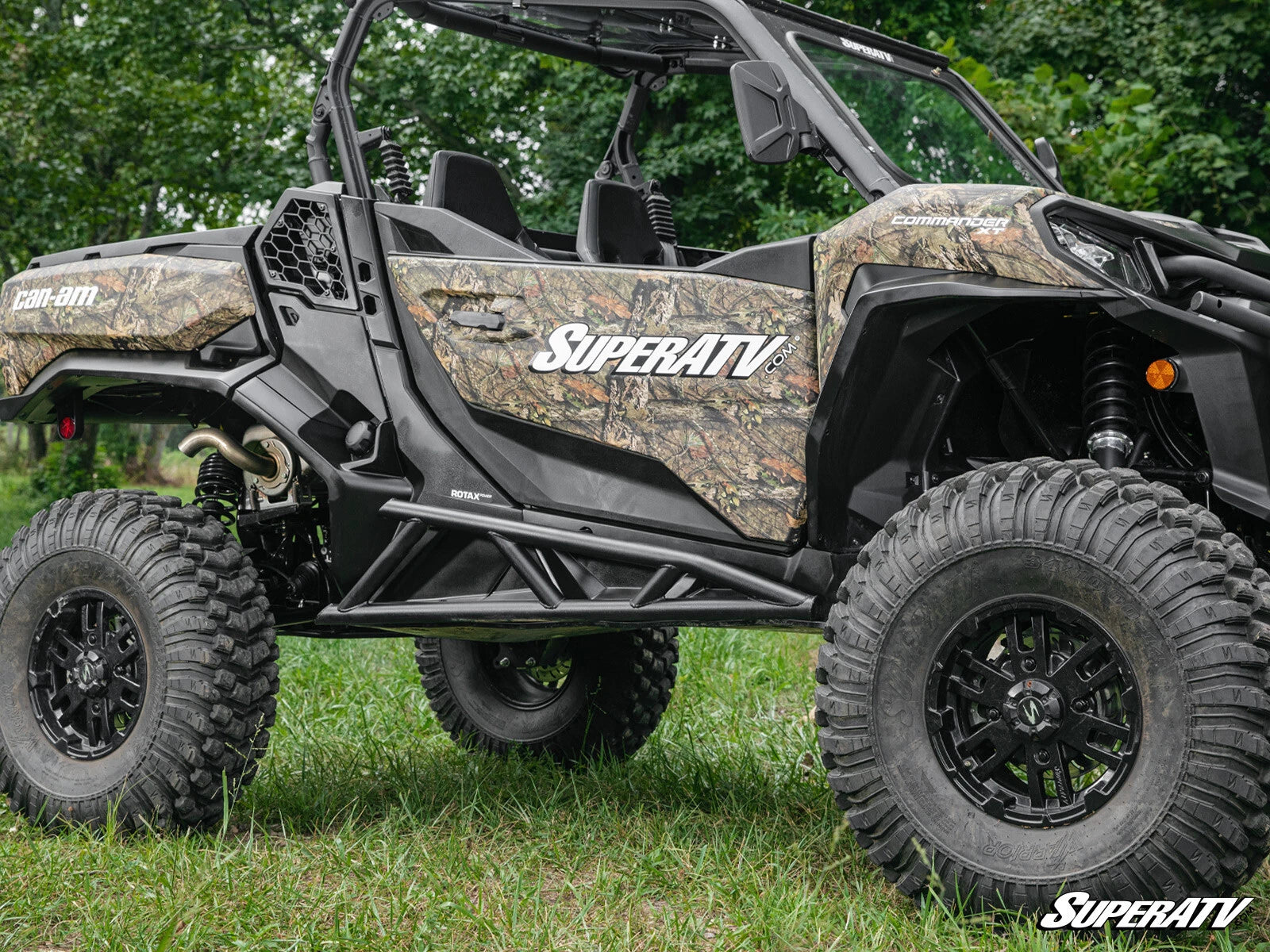Heavy Duty Nerf Bars for Can-Am Commander 1000 (2021–2023) - Black
