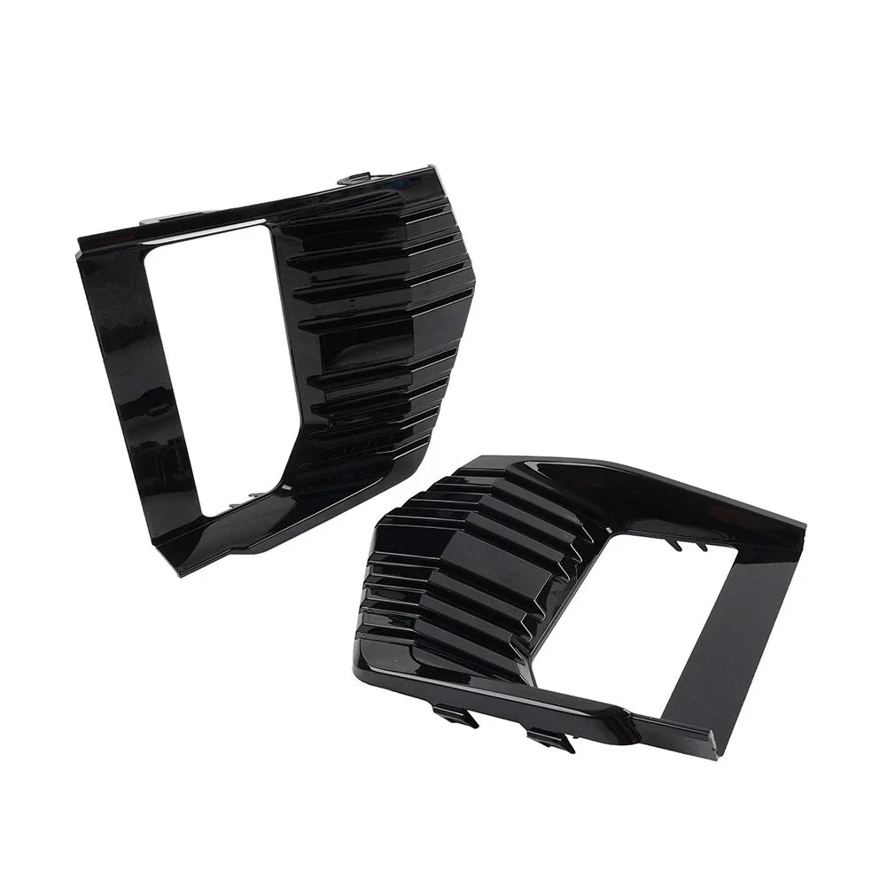 Front Bumper Fog Light Grille Covers for GMC Yukon (2021-2024)