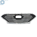 Chrome Black Front Bumper Grill for Hyundai Sonata (2018-2020)