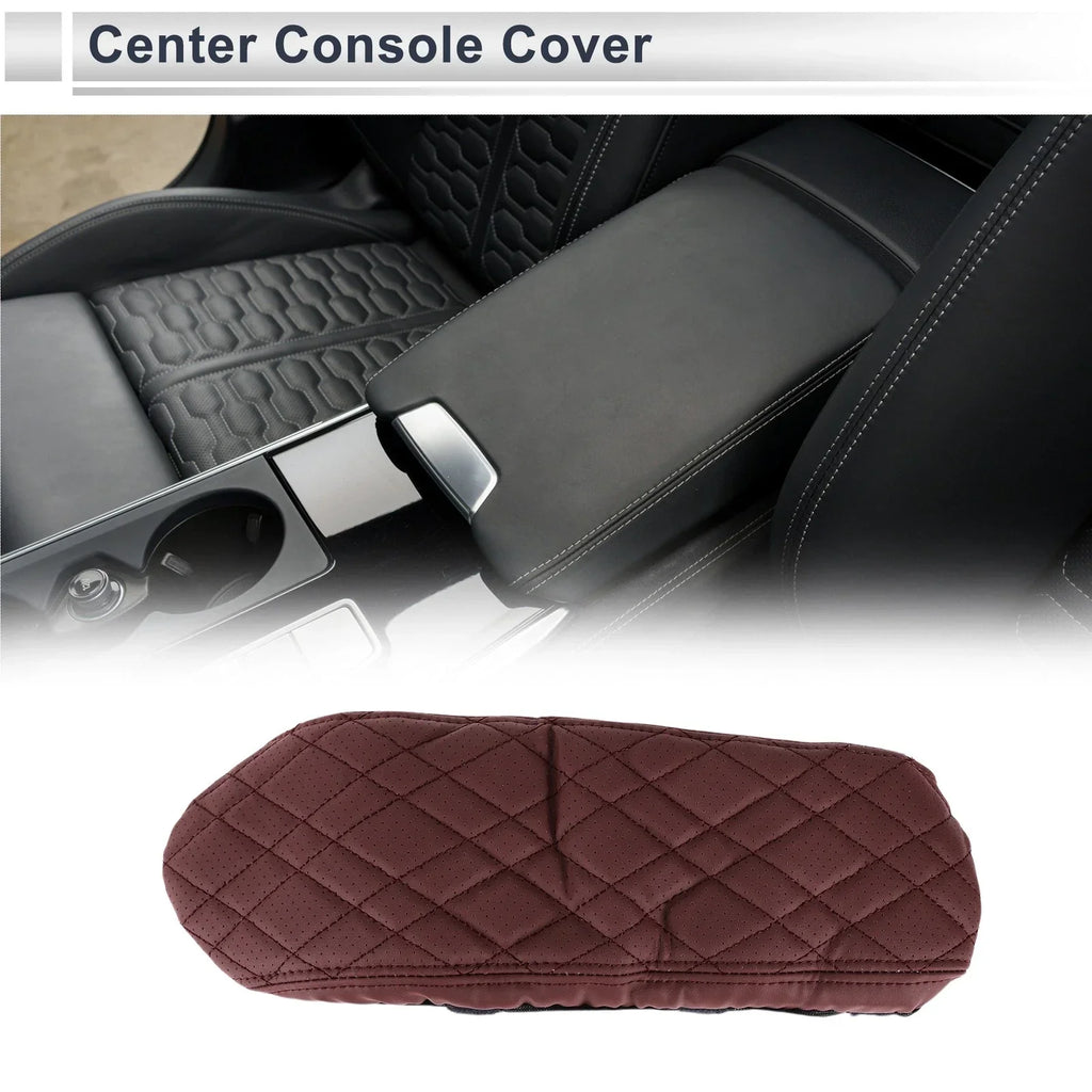 1 Pc Center Console Cover Wine Red for BMW X1 (2023 - 2024)