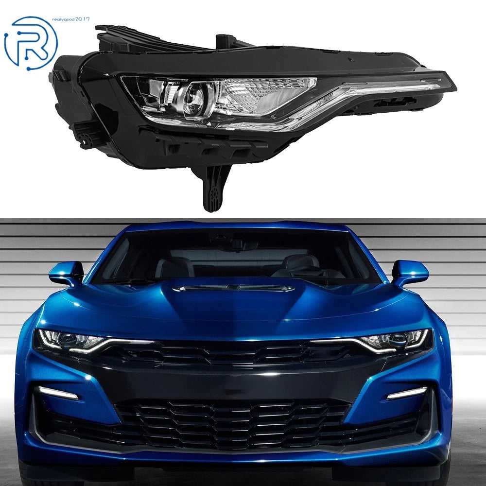 RH Headlight for Chevy Camaro SS 1SS 2SS RS (2019–2024) LED Clear