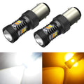 2X AUXITO 1157 LED 2357 Front Signal Turn Switchback Bulbs for