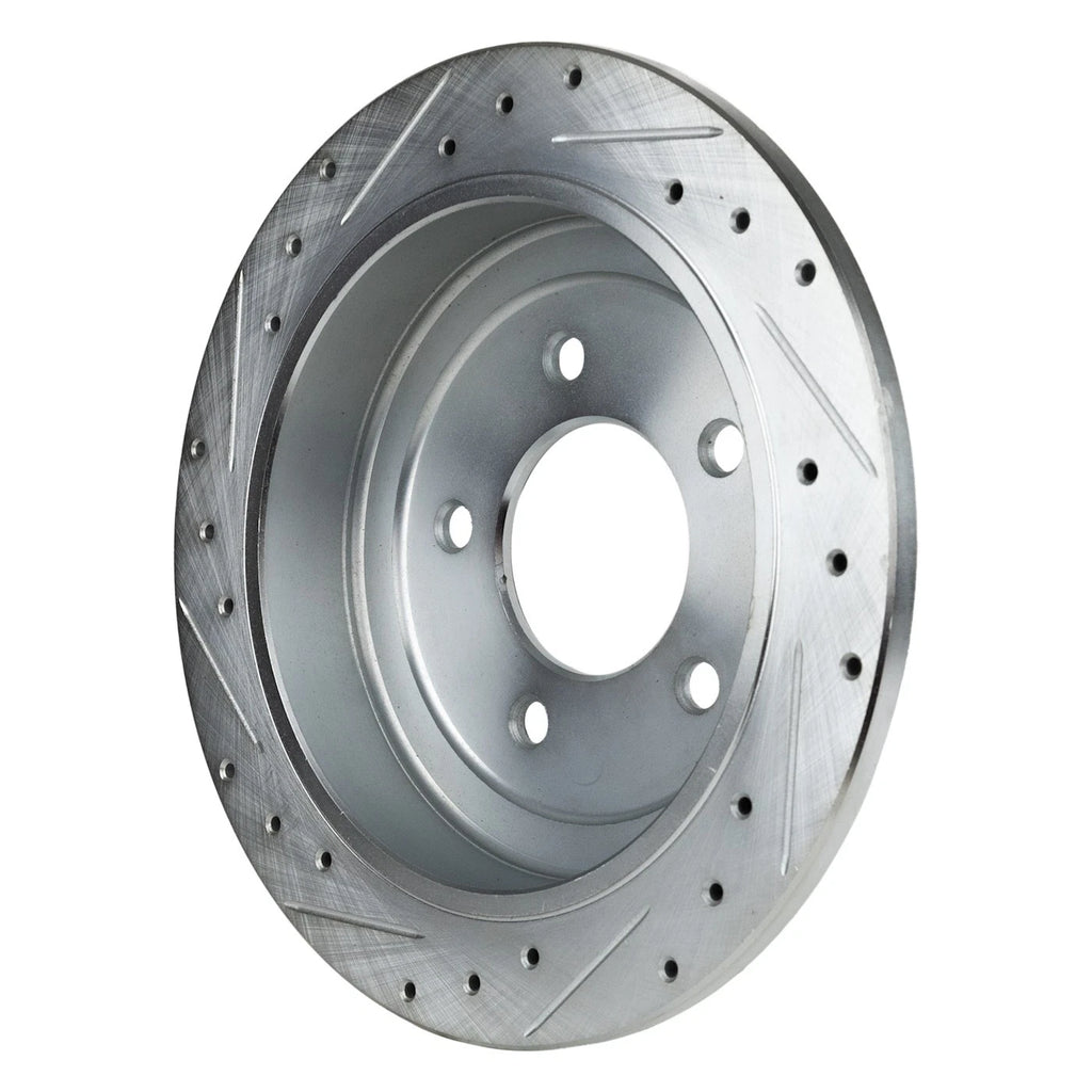 Brake Disc & Pad Kit for Ford F-150 (2000–2003) with Semi-Metallic Pads