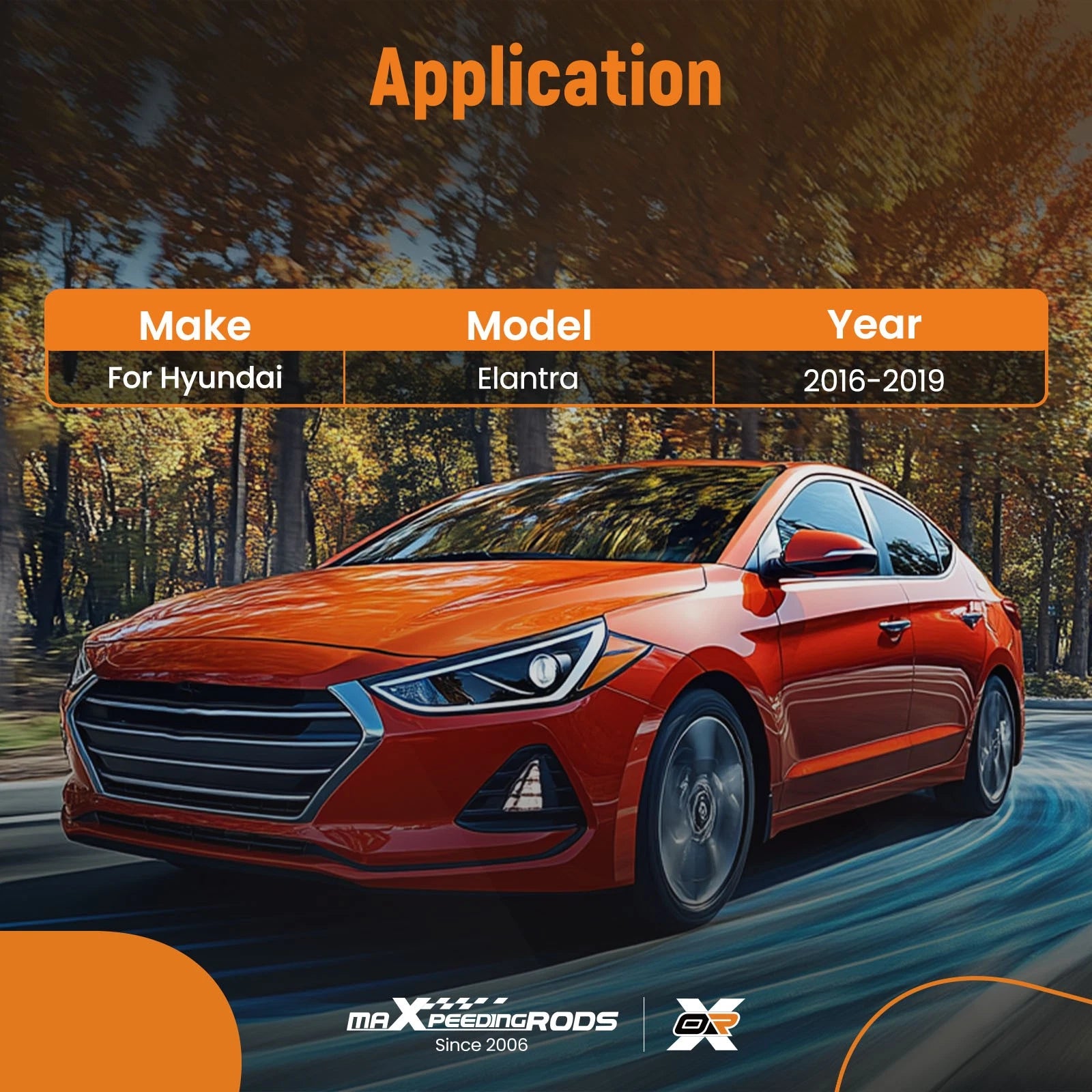 Sun Visor Pair for Hyundai Elantra GL/LE (2016–2019)