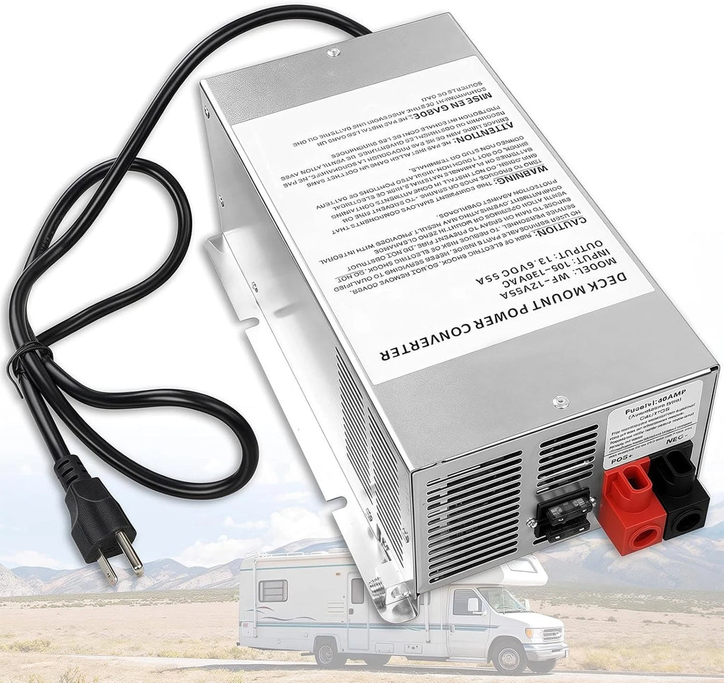 WF-9855 RV Converter 55 Amp for RV Trailer Camper (12V)