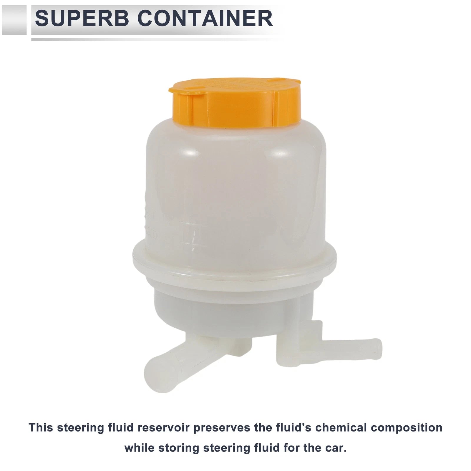Power Steering Reservoir for Subaru Outback (2000–2004) 1 Pc White