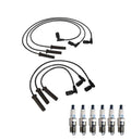 Denso Wire Set & 6 Double Platinum Spark Plugs for Chevy 3.5 V6