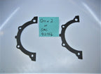 2X Crankcase Seal Gaskets for OMC Sterndrive (3852656, 912956)