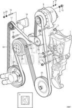 Serpentine Drive Belt for Volvo Penta 4.3 5.0 5.7 Gi GL GXi Si (3860086)