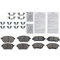 Front Rear Ceramic Brake Pads Set for Nissan Altima 2005-2006/Maxima 2004-2008