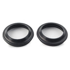 Set of 2 Front Fork Damper Shock Absorber Dust Seals for Motorcycle (33X45MM)