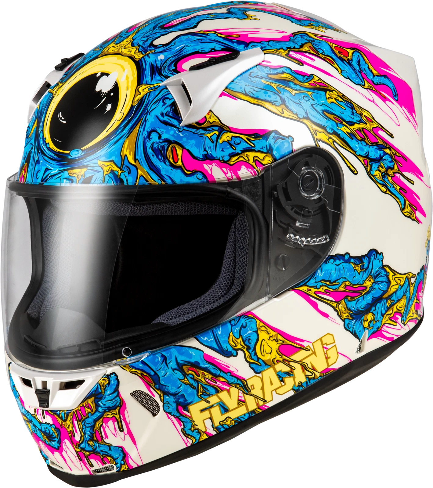 Fly Racing Revolt Space Creep Helmet for (2X-Large)