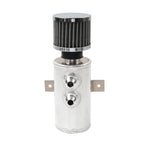750ml Chrome Baffled Oil Catch Can Separator for Universal Vehicles