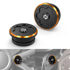 Pair Swingarm Hole Plugs Caps 47400133 for Harley Sportster S (2021–2024)