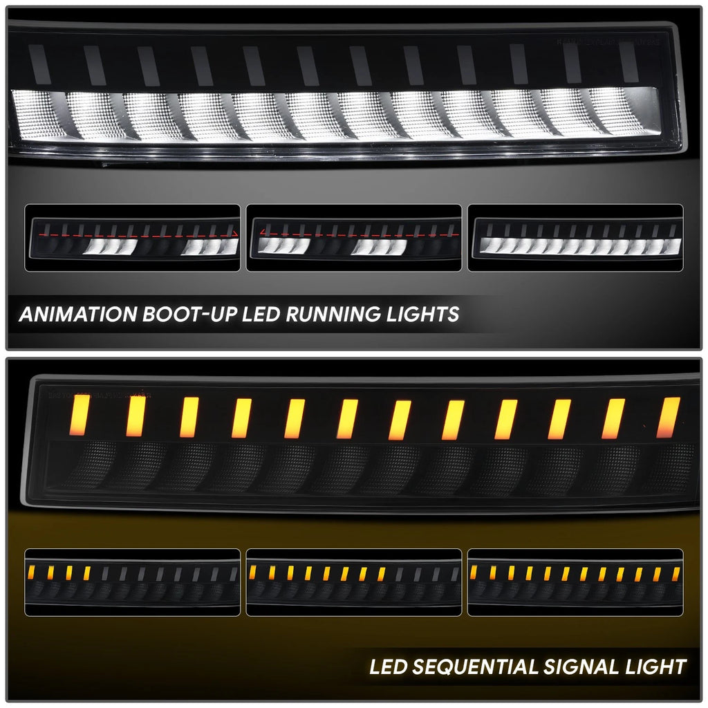 Sequential LED DRL Bumper Lights for Express Savana 1500-3500 (2003–2023)