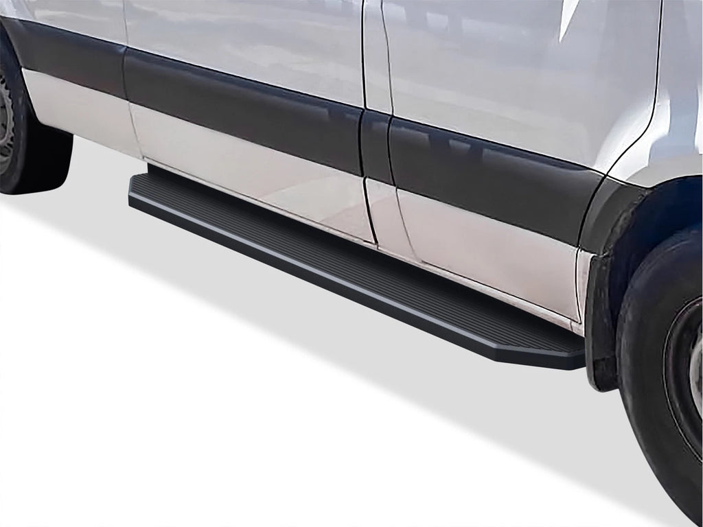 iBoard Black Running Boards for Mercedes-Benz Metris (2016–2023)