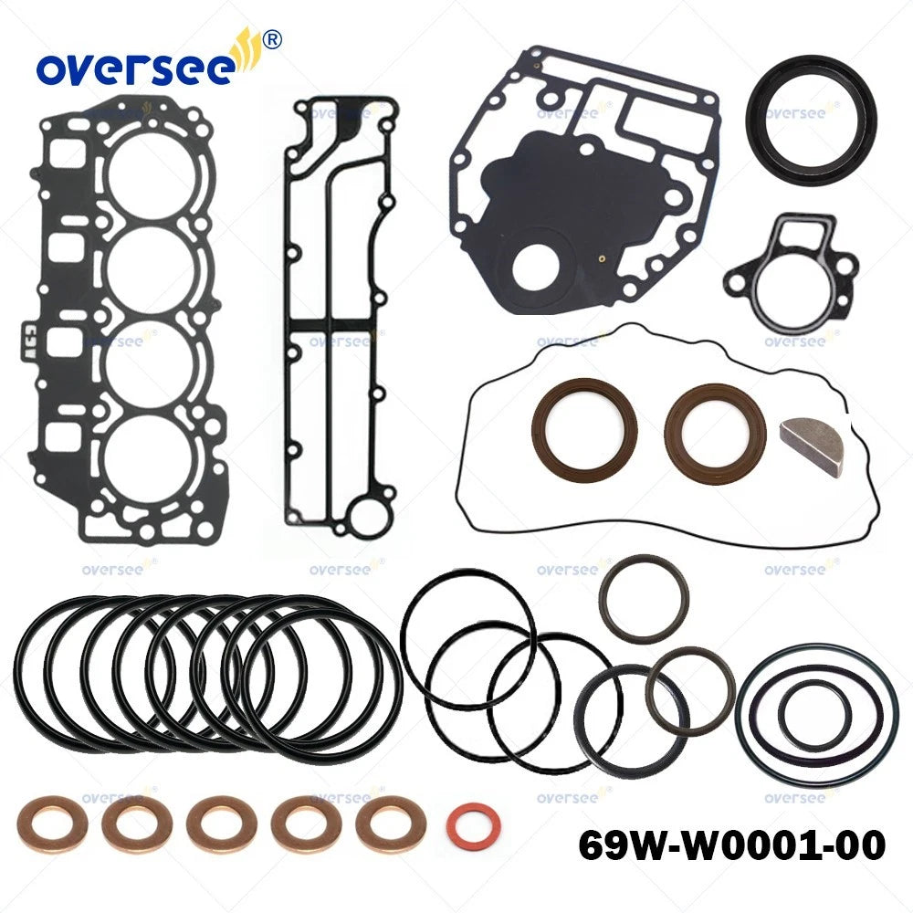 Power Head Gasket Kit for Yamaha Outboard 60HP (69W-W0001-00-00)
