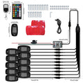 10 Pods RGB LED Underbody Rock Light Kit for Universal Vehicles (2010–2023)