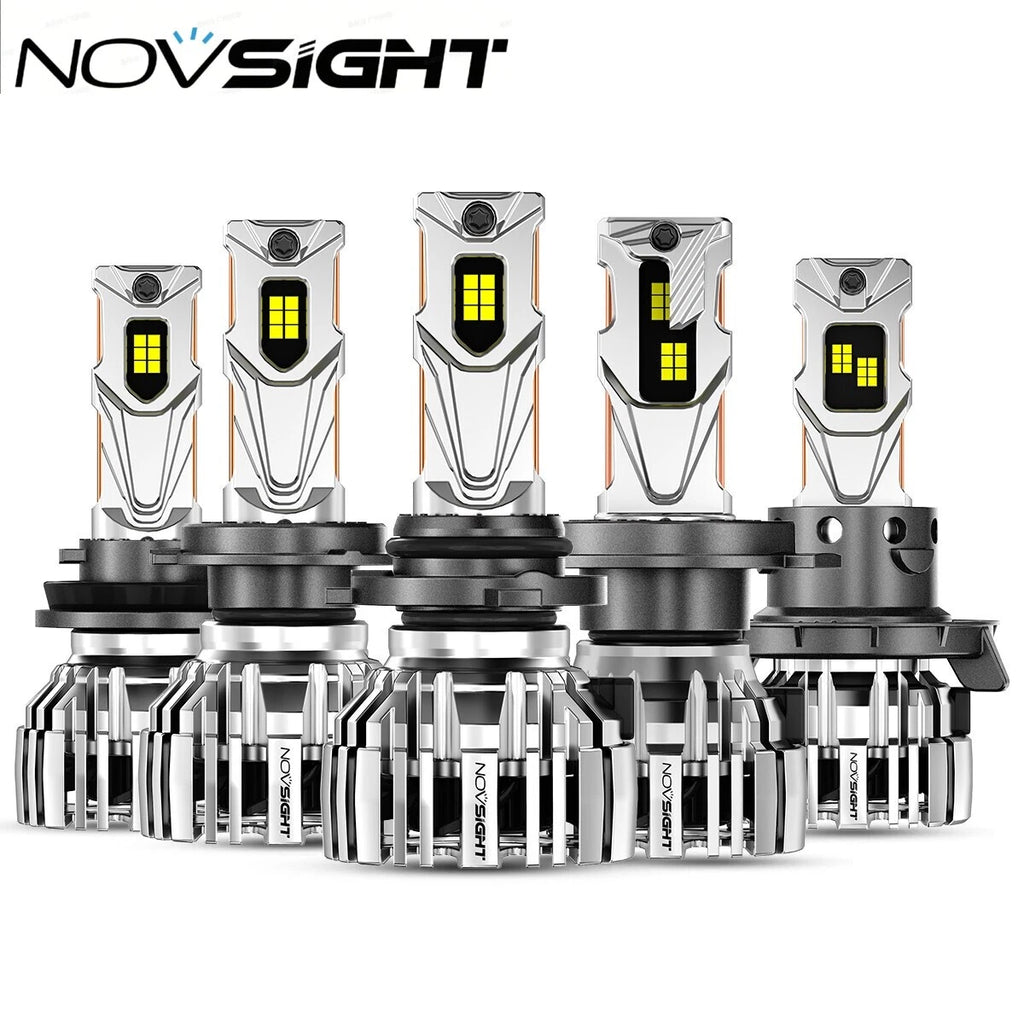 2X LED Headlight Bulb H4 H7 H13 9005 9006 for High Beam