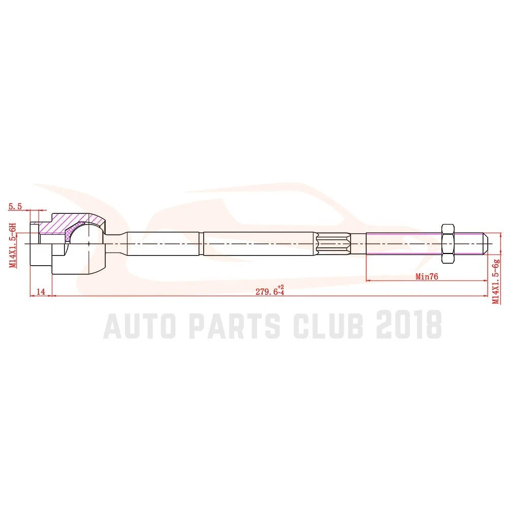 8Pcs Steering Control Arm Ball Joint Sway Bar Kit for Chevrolet Malibu (2004–2012)