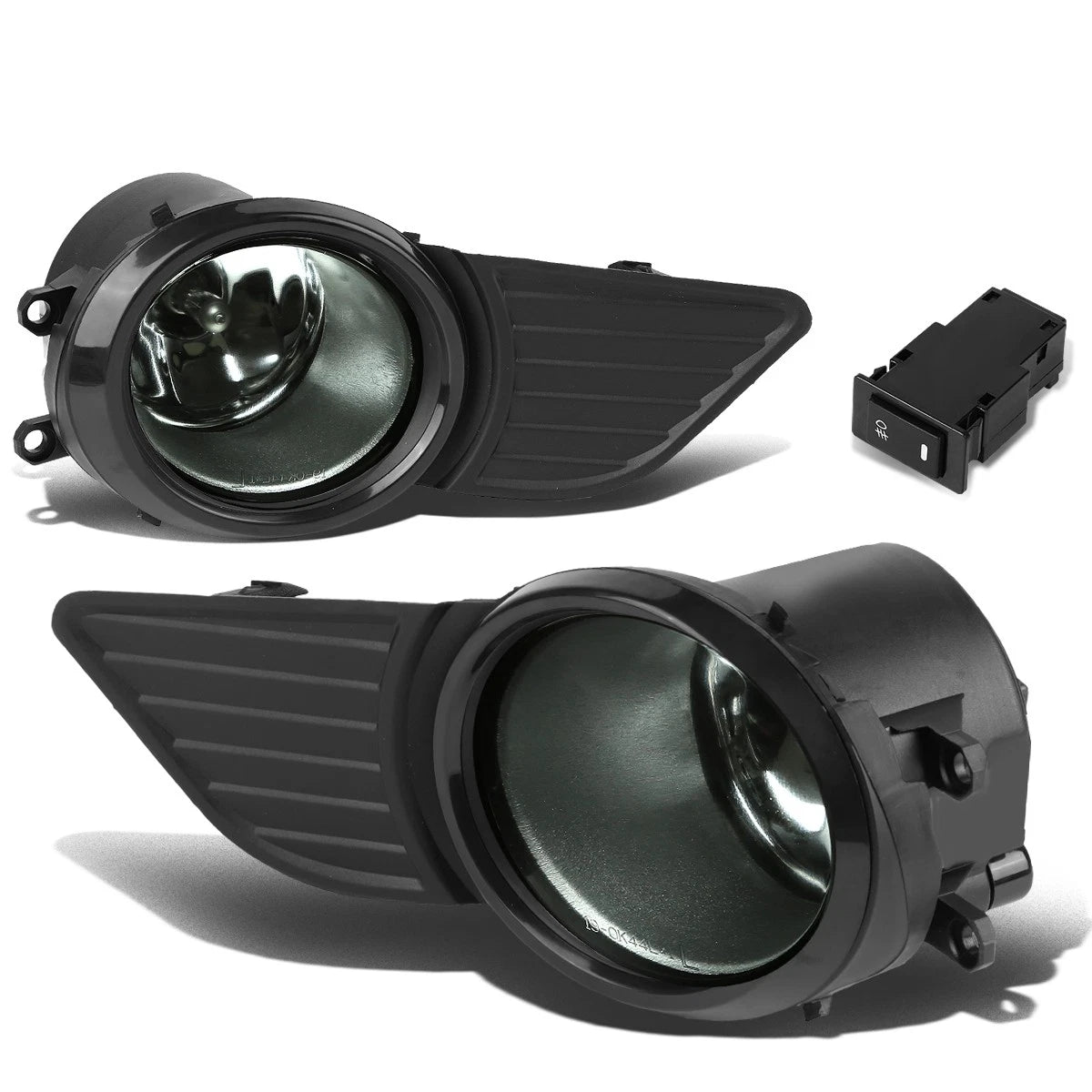 2X Fog Lights for Toyota Sienna (2011–2017) Smoked Lens + Switch + Harness + Bezel