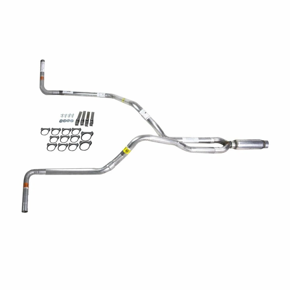Dual Exhaust 2.5" Pipe Glass Pack Muffler for Dakota (1997–2005)