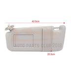 Driver Side Left Sun Visor for Toyota Venza (2009-2016)