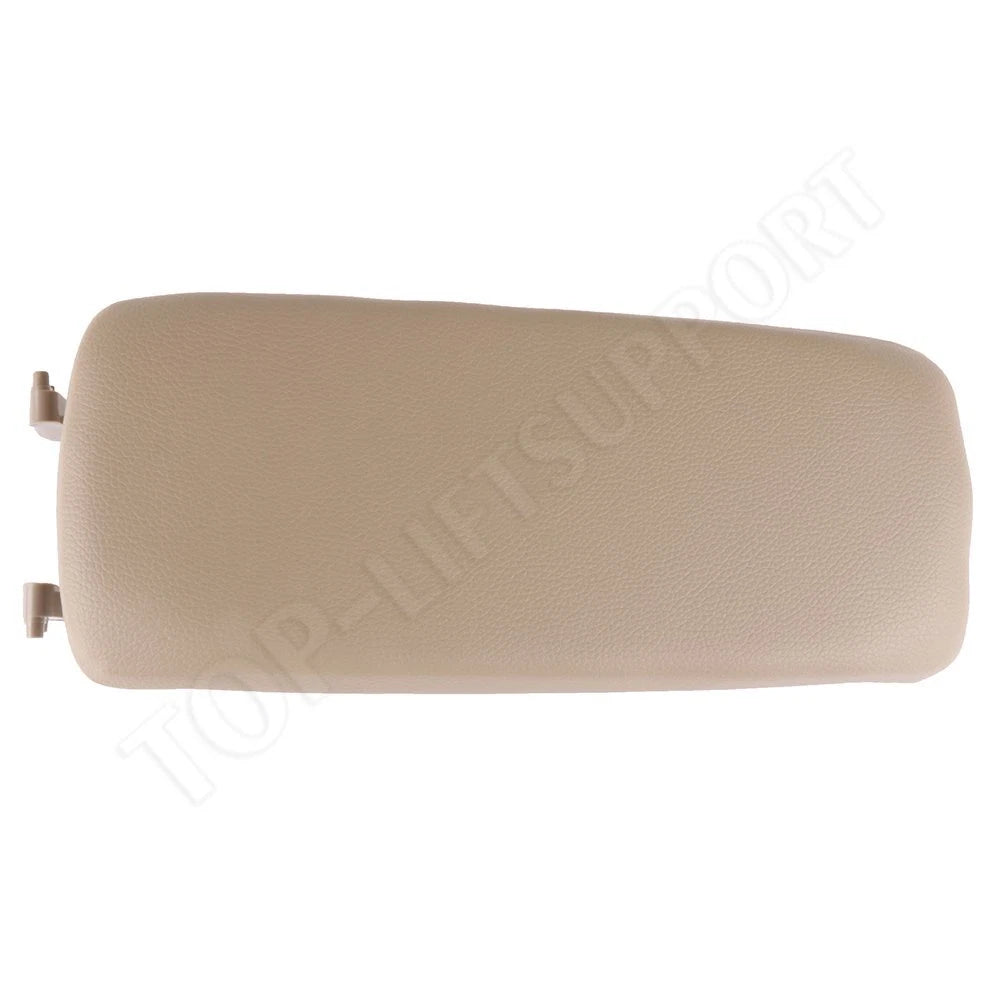 PU Leather Center Console Armrest Cover for Audi (2000–2008) Beige