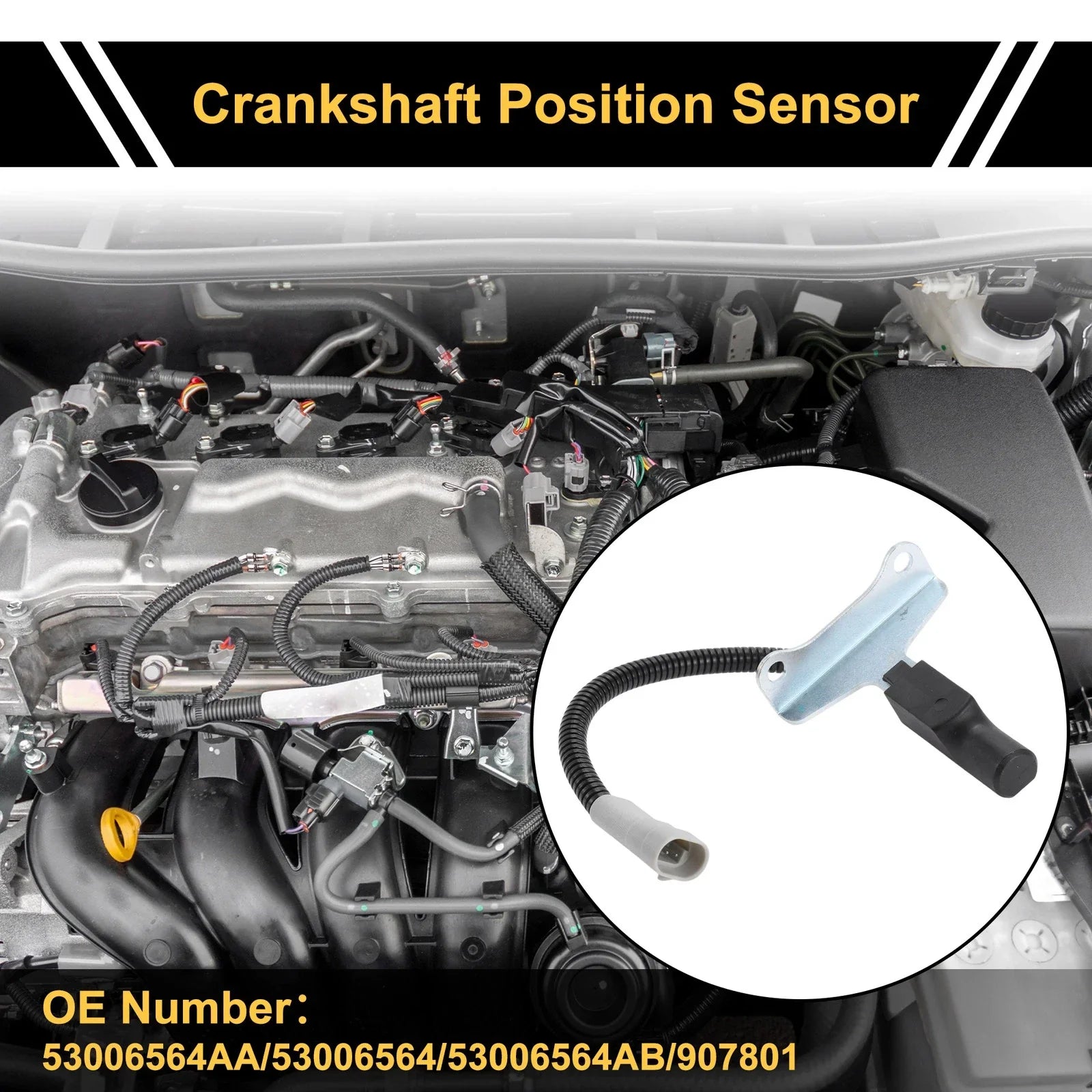 Crankshaft Position Sensor for Dodge B150 (1990-1993)