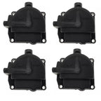 Set of 4 Carburetor Bowls for Johnson Evinrude 80 115 150 HP (1995–2006)
