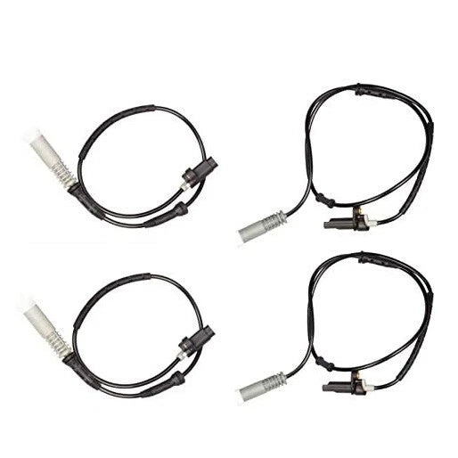 Set of 4 ABS Wheel Speed Sensors for BMW E38 740i 740iL 750iL (1995–1998)
