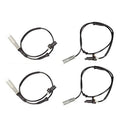 Set of 4 ABS Wheel Speed Sensors for BMW E38 740i 740iL 750iL (1995–1998)