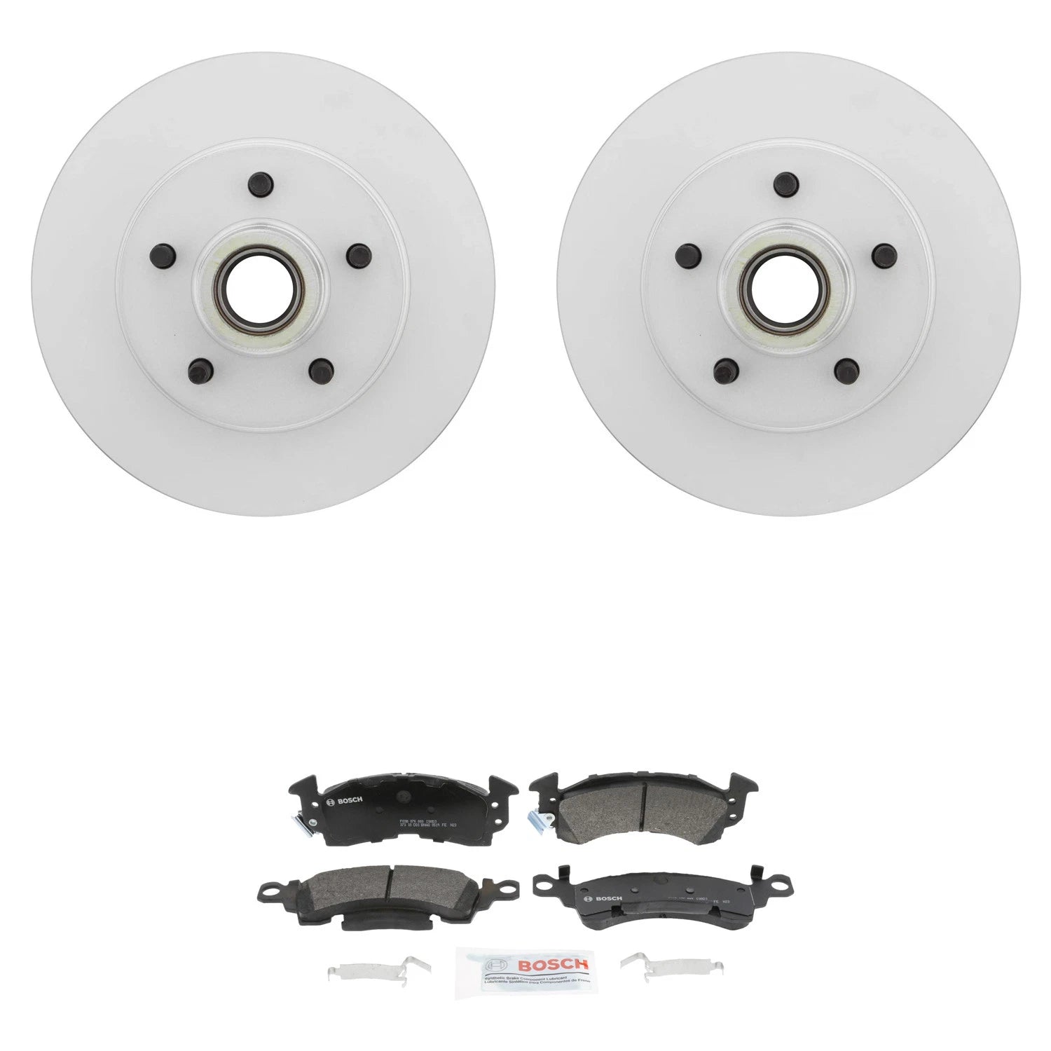 Set of 2 Bosch Quietcast 301mm Disc Brake Rotors for C10 R10 C1500 (–)