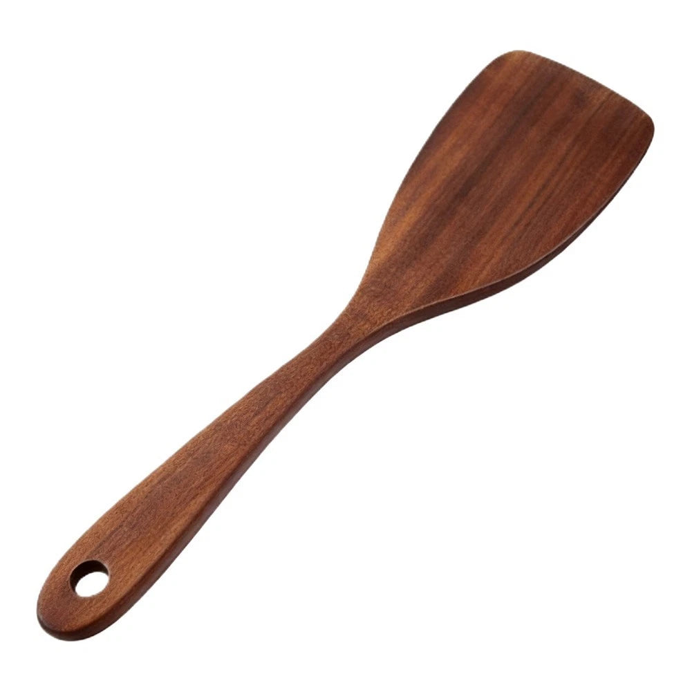 Teak Wood Spatula for Non-Stick Cookware (31.8 x 7.3 cm)
