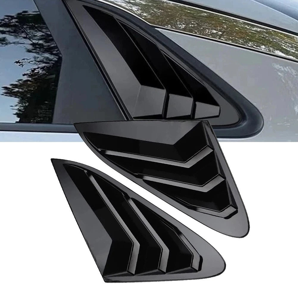 Rear Side Window Louvers for Kia K5 GT (2021–2025) Gloss Finish