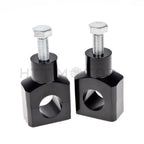 1" Black Motorcycle Handlebar Risers for Harley Davidson Sportster, Softail (US)