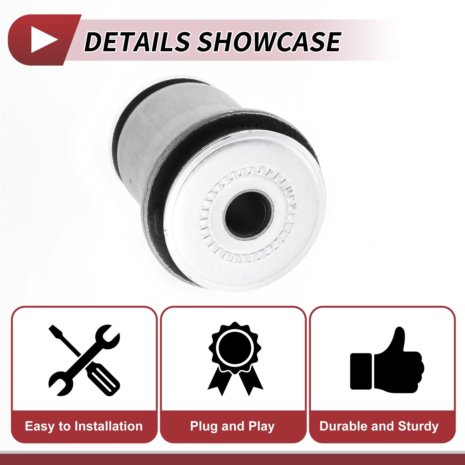 Front Lower Control Arm Suspension Bushing No. 486540K040 for Toyota Fortuner (2015–2023)
