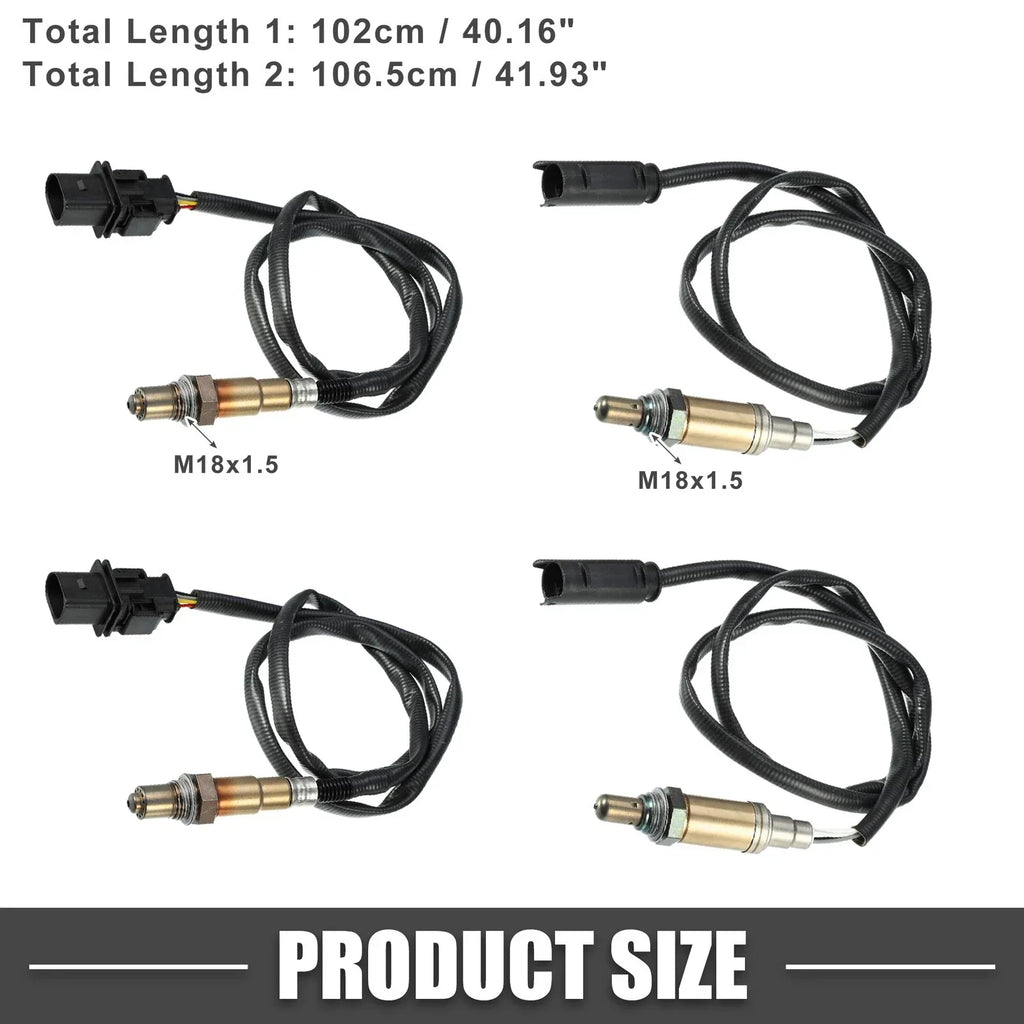4 x O2 Oxygen Sensor Upstream/Downstream for BMW 325i (2003 - 2005) 2.5L