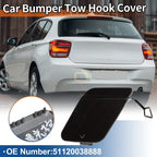 Tow Hook Cover for BMW Rear Bumper Brown Metallic