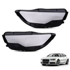 Set of 2 Headlight Lens Covers for Audi A6 C7 (2011–2015) 4G0941043E