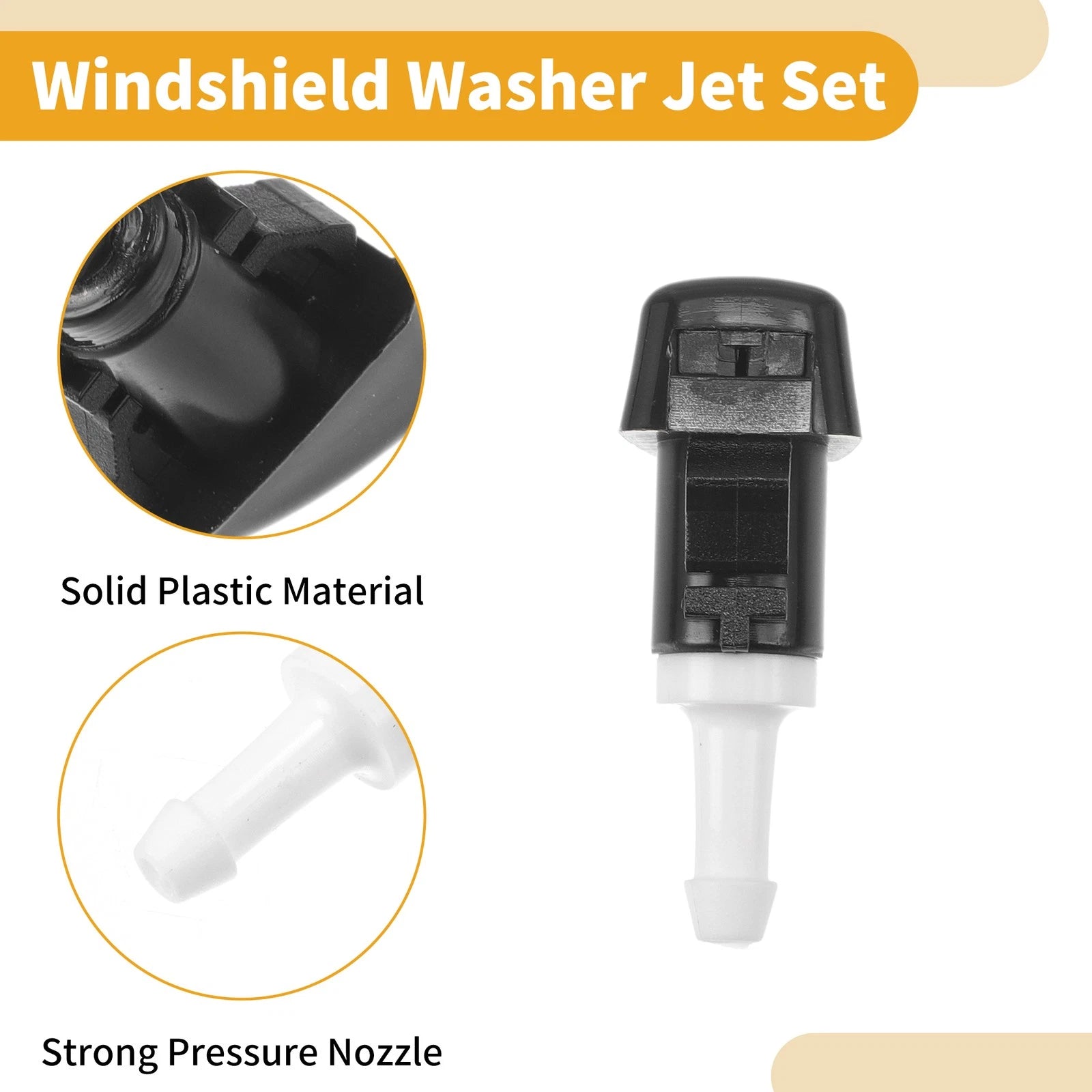 Windshield Washer Nozzle Kit for Chrysler 300 (2006–2010) No. 68024312AB