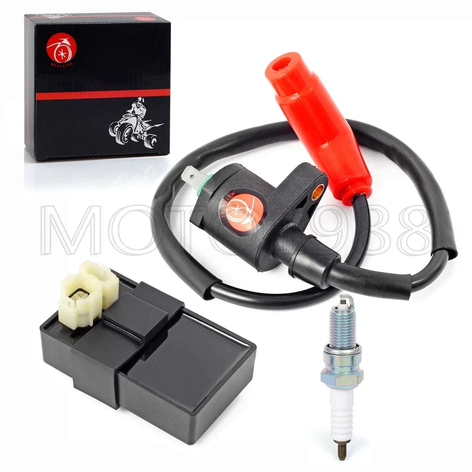 Ignition Coil CDI Spark Plug for Honda TRX300EX (1993–2006)