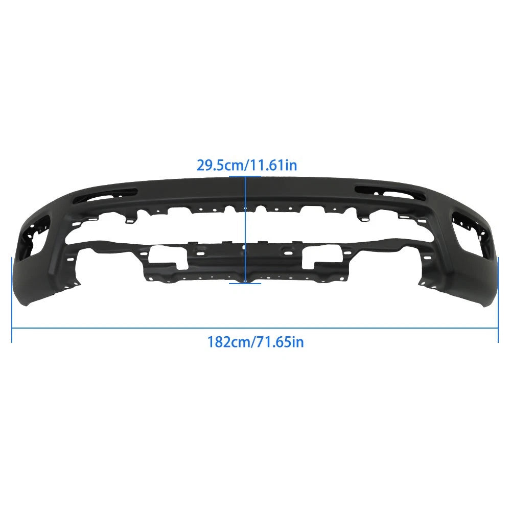 Front Bumper for Ford Ranger (2019-2023) Paintable Steel
