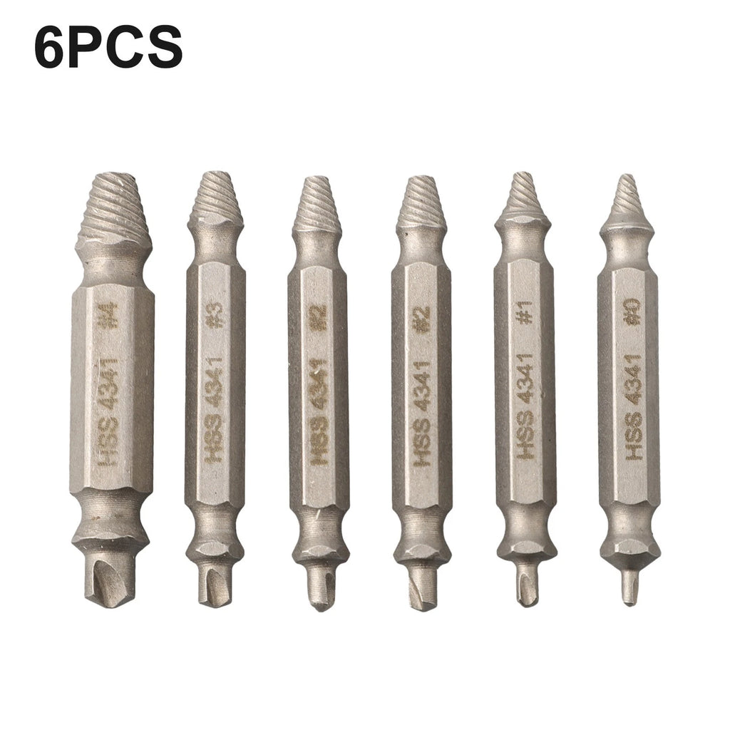 Screw Extractor Set for Automotive Repairs (Drill Bit Tool)