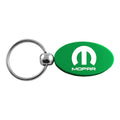 Green Oval Keychain KC1340.MOP.GRN - Officially Licensed for Mopar Vehicles