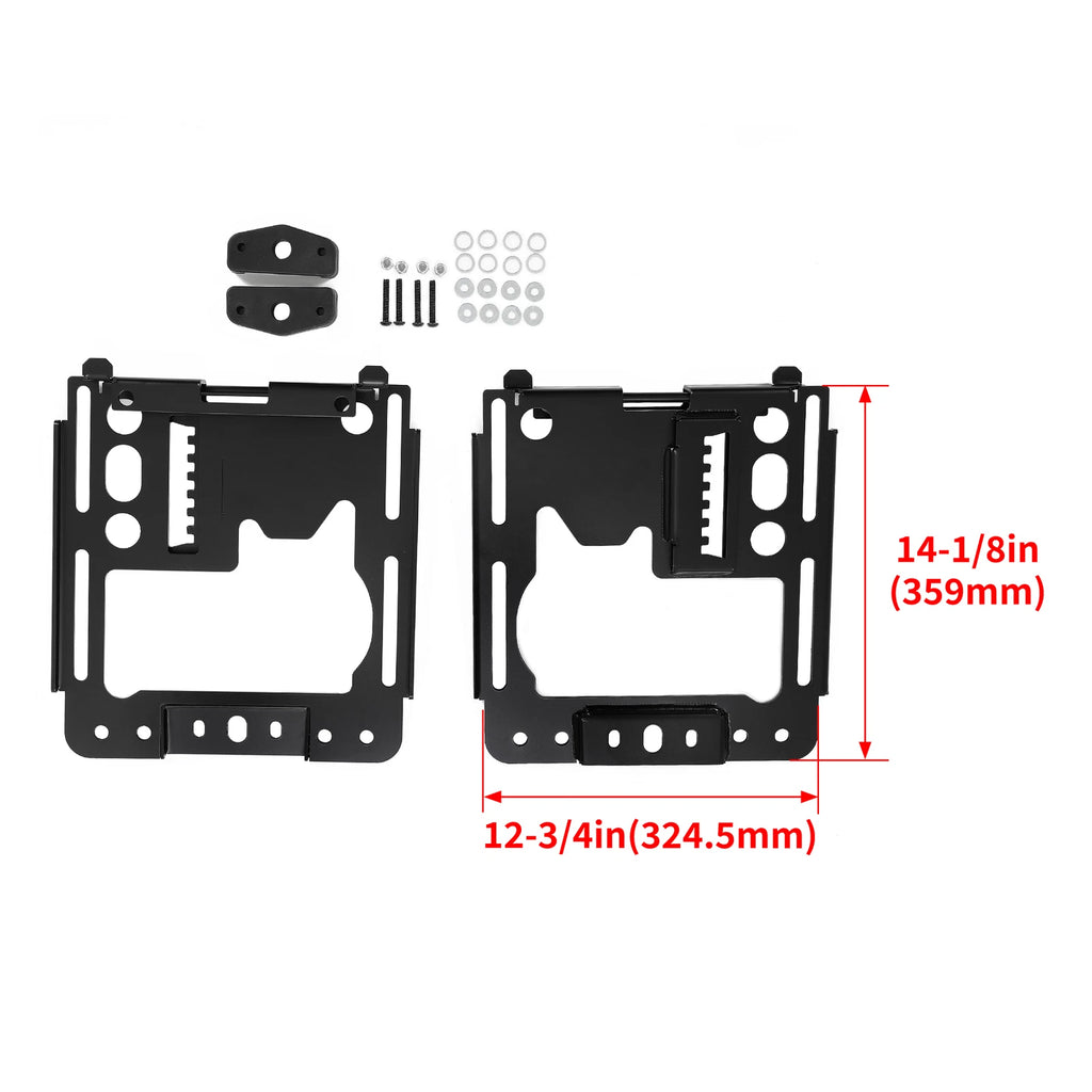 2X Seat Lower Bases for Polaris RZR XP 1000 / XP 4 1000 (2014–2023)