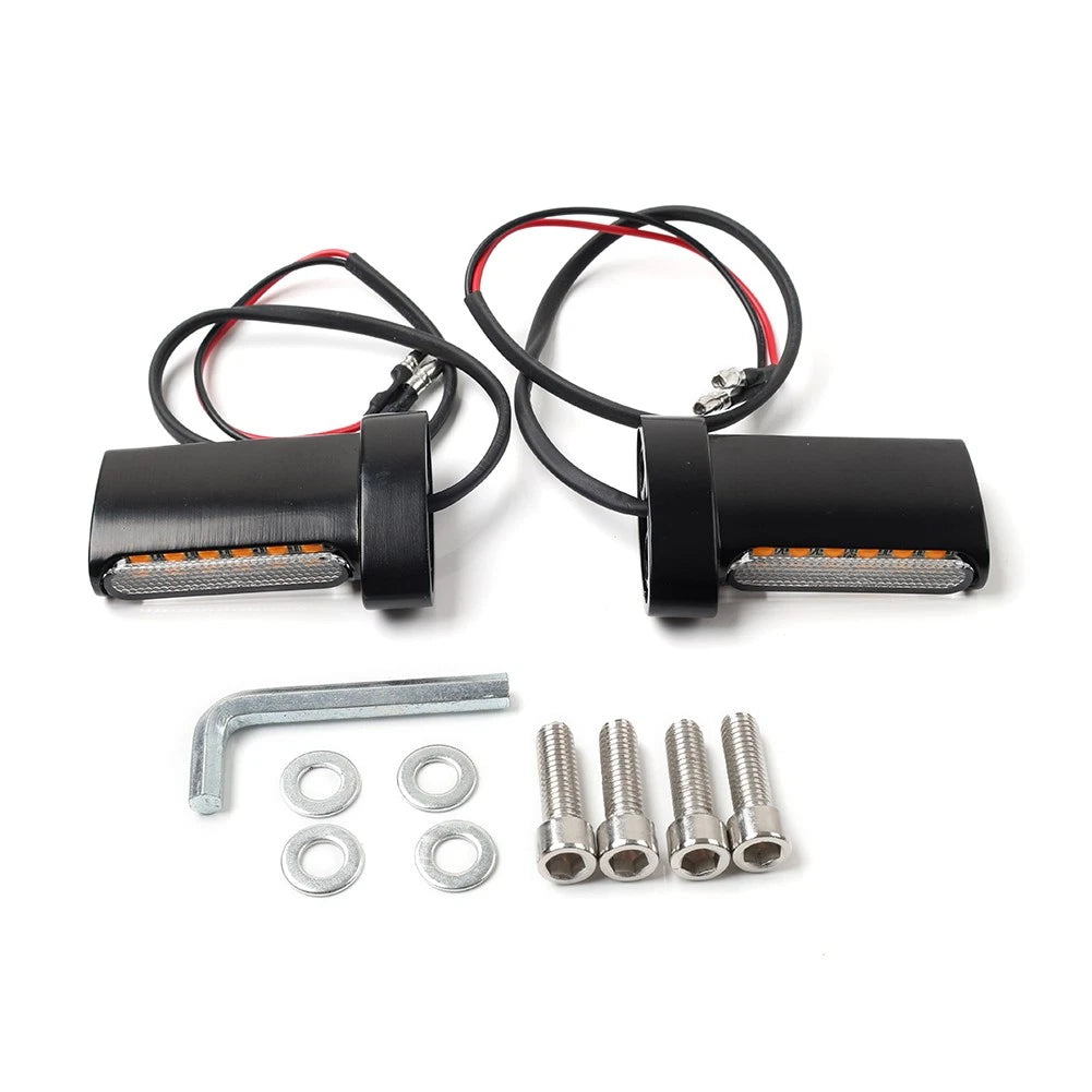 LED Turn Signal Lights for Harley Dyna Sportster XL 883 1200 (UK)