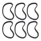 Set of 6 Go Kart Drive Belts 203589 5959 for Manco 5hp-7hp Engine Rubber