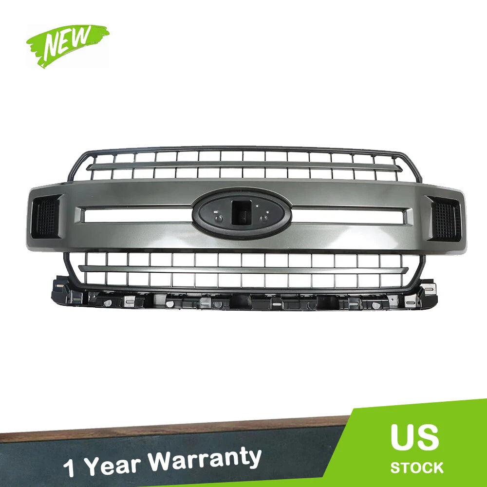 Front Upper Bumper Grille for Ford F-150 XLT (2018–2020) JL3Z-8200-FCPTM
